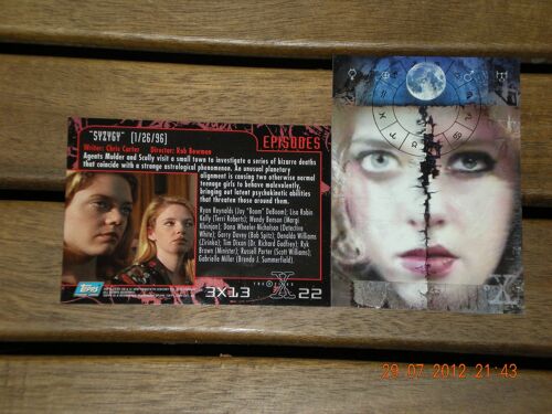 The X Files {S 3} Trading Cards N:22 Topps