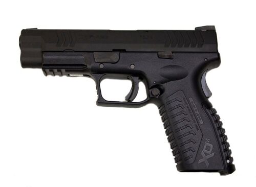 Beretta Xdm.40 Series Marui Gaz Blowback Hop Up Noir 1 Joule Avec 2 Grips Noir 600509 Airsoft