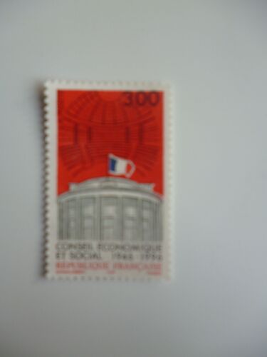 Timbre "Cinquantenaire Du Conseil Economique Et Social :1946-1996"
