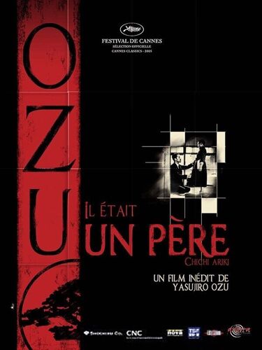 Il Était Un Père (Chichi Ariki) - Véritable Affiche De Cinéma Pliée - Format 120x160 Cm - De Yasujiro Ozu Avec Chishû Ryû, Shûji Sano - 1942 Ressortie 2023