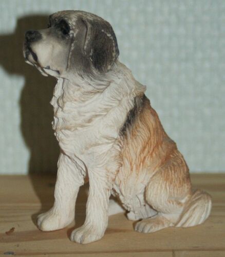 Figurine Résine Chien Saint Bernard - Atlas
