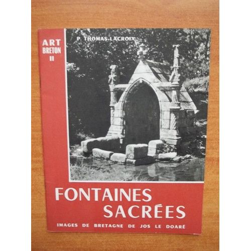 Fontaines Sacrees Art Breton Ii