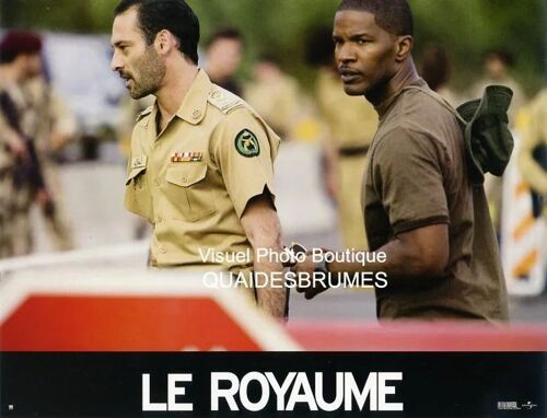 Le Royaume - The Kingdom: Photo D'exploitation Cinématographique - Format 21x27.5 Cm - De Peter Berg Avec Jamie Foxx, Chris Cooper, Jennifer Garner, Jason Bateman, Richard Jenkins, Tim Mcgraw - 2007