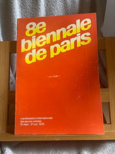 8e Biennale De Paris Manifestation Internationale Jeunes Artistes Catalogue 1973