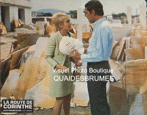 La Route De Corinthe: Photo D'exploitation Cinématographique - Format 22.5x28.5 Cm - De Claude Chabrol Avec Jean Seberg, Maurice Ronet, Christian Marquand, Saro Urzì, Paolo Giusti - 1967