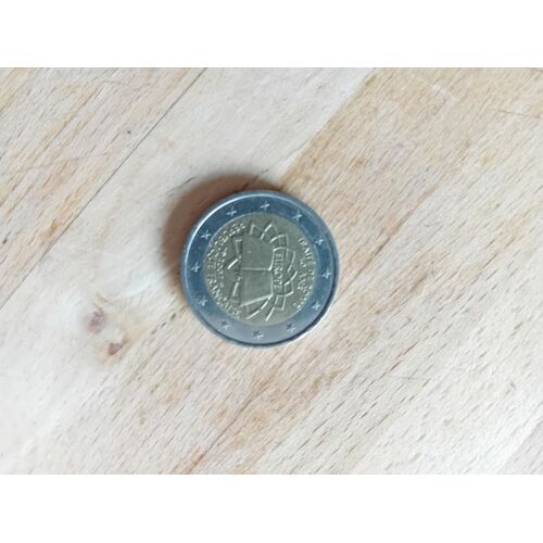 Piece De Deux Euros Française - Traité De Rome Europe 2007 -