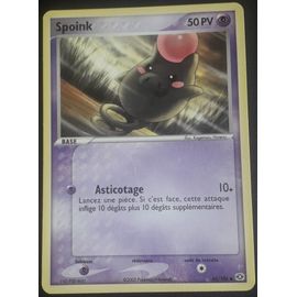Carte Pokémon Spoink 65/106 - Ex Emeraude (Fr)