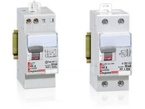 Interrupteur différentiel bipolaire DX³-ID protection tête de groupe - arrivée haut/départ haut - AC, 2, Vis/auto, 40