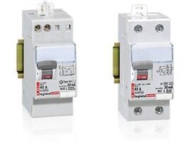 Interrupteur différentiel bipolaire DX³-ID protection tête de groupe - arrivée haut/départ haut - AC, 2, Vis/auto, 40