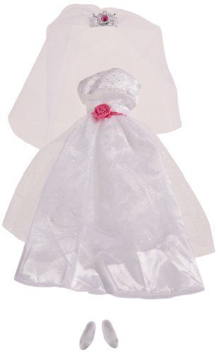 Simba 17734 Robe De Mariee Pour La Poupee Avec Accessoires