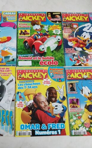 Lot 8 Revues Le Journal De Mickey