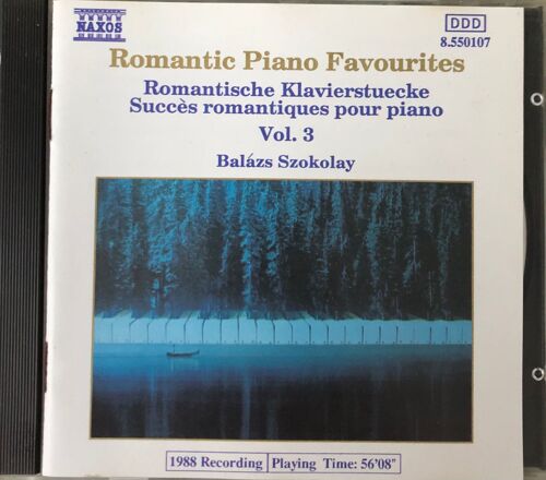 Romantic Piano Favourites - Succès Romantiques Pour Piano Vol. 3