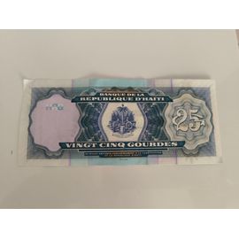 Billet 25 Gourdes Haïti