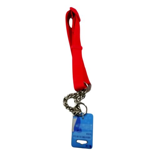 Collier Étrangleur D'apprentissage Chien Réglable Taille L/Xl 45 À 70cm Rouge
