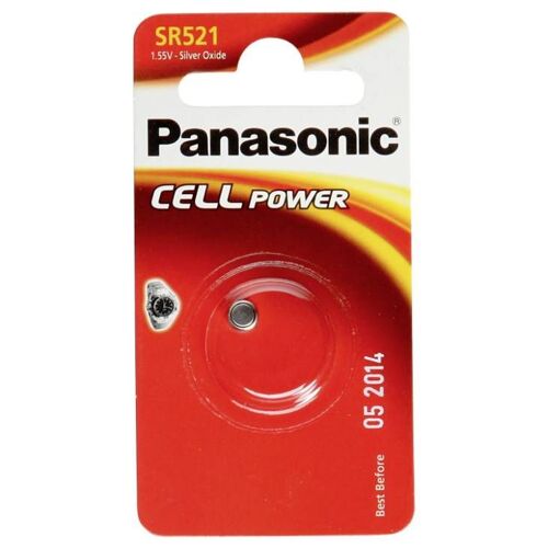 Pile PANASONIC 379/SR521SW/SR63/EL Silver Oxide Button Cell SR521SW SR63