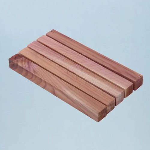 Garde-Robe En Bois Naturel 93.Wood,Vêtements Melclothes,10 Pièces - Type 10x1cm #A