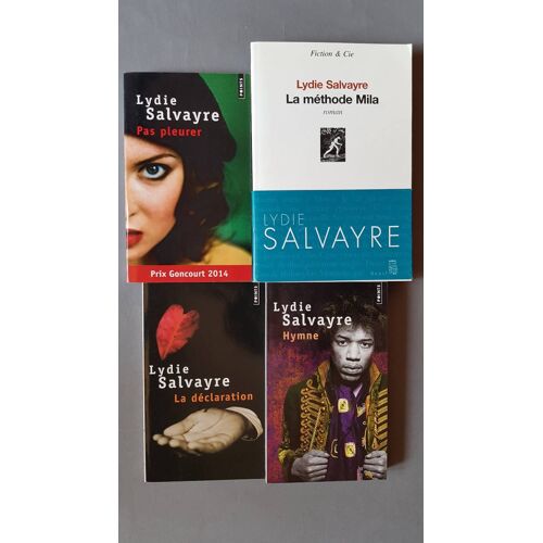 Lydie Salvayre - Lot De 4 Livres