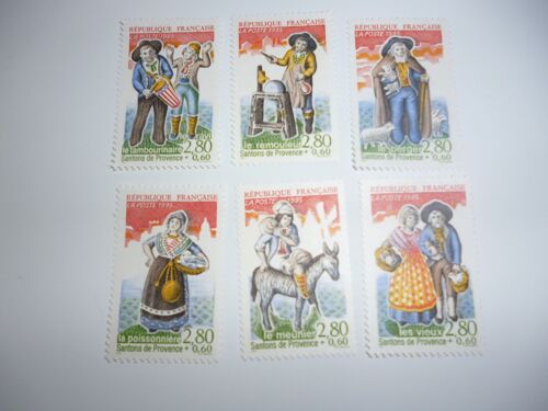 Lot De 6 Timbres :"Les Santons De Provence".