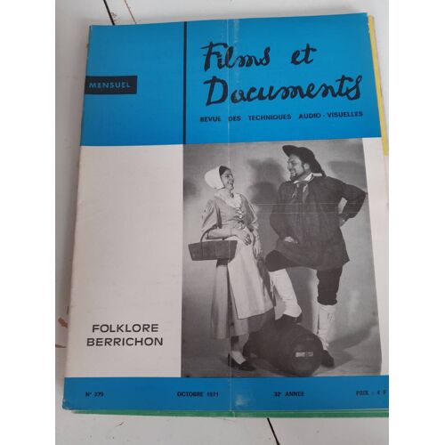 Films Et Documents N° 279 Du 01/10/1971