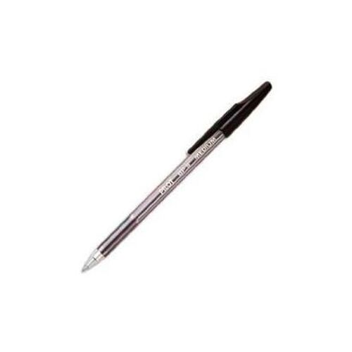Pilot Lot De 6 Stylos Bille Bp-S Moyen Noir
