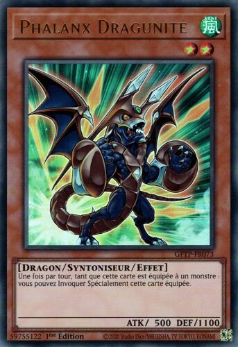 Phalanx Dragunité Gftp-Fr073 Ultra Rare
