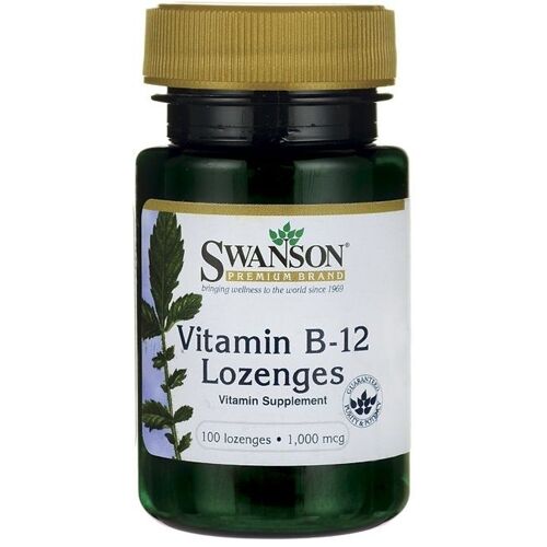 Vitamin B-12 Lozenges 1000 Mg 100 Pastilles 