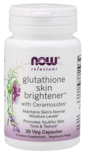 Glutathion Éclaircissant Pour La Peau Avec Des Céramides 30 Capsules 