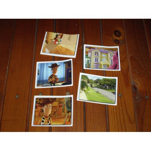 Lot De 5 Autocollants Toy Story 3 Panini