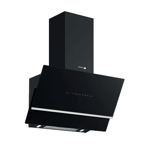 Hotte inclinée Fagor FHIG6600A++ 59,8 cm Inox Noir