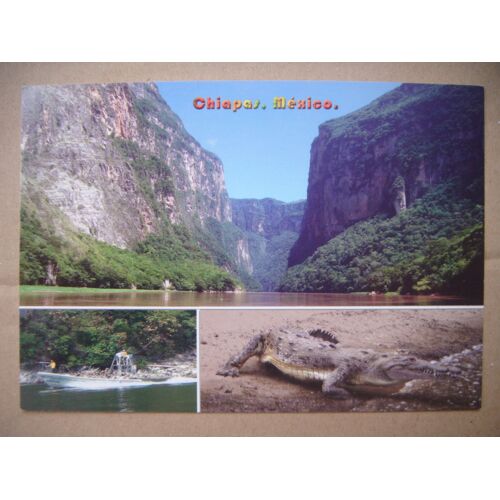 Carte Postale Du Mexique: Chiapas