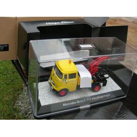 Camion Miniature 1/43 MERCEDES BENZ L319 Dépanneuse - Premium ClassiXXs, Métal Zamac, Jaune, Neuf Dans Sa Boîte