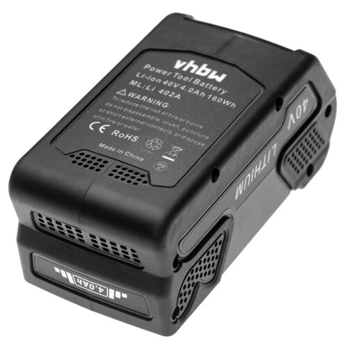vhbw Batterie compatible avec McCulloch tous produits 40V, LI 40CS, LI 40GB, LI 40HT, LI 40T outil électrique (4000mAh Li-ion 40V)