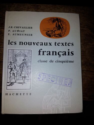 Les Nouveaux Textes Francais, Classe De 5e