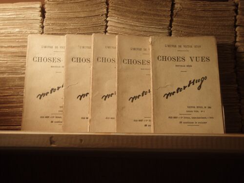 Choses Vues (Nouvelle Série)  5 Volumes