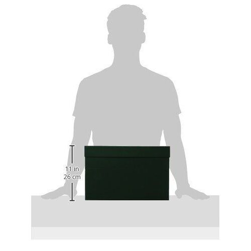 Boite Transfert Folio En Carton Doublé Geltex (39x25.5 X11 Cm) Vert Mariola 1685ve
