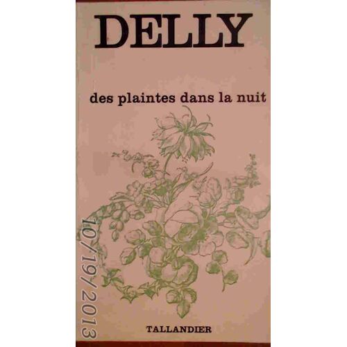 Des Plaintes Dans La Nuit