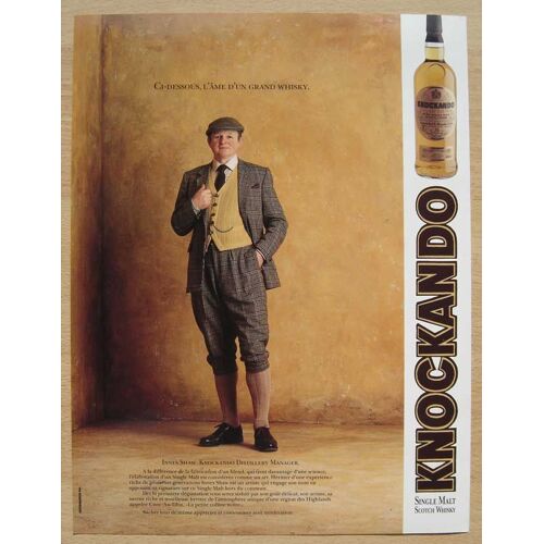 Publicité Papier - Soctch Whisky Knockando De 1989