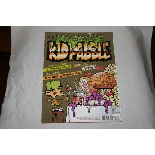 Lot 4 Magazines Kid Paddle Magazine N° 2, 3, 4 Et 6  Parution 2002 En Tres Bon Etat Quasi Neuf