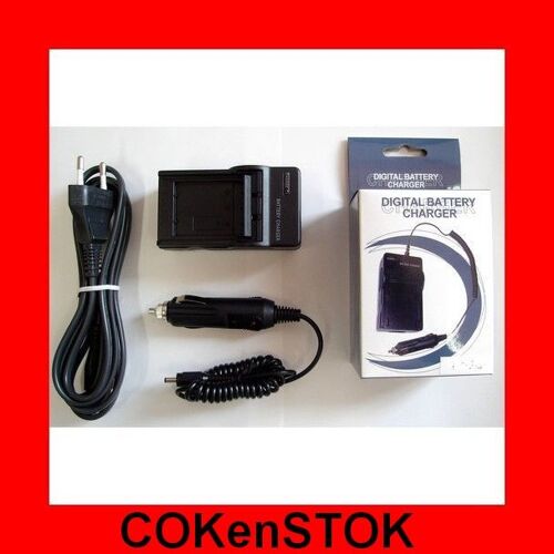 Chargeur Secteur + Voiture Pour Panasonic Lumix Dmc-Zs30  Dmc-Tz37