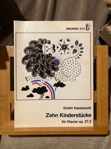 Kabalevski 10 Pièces Pour Enfants Opus 27 N°2 Partition Piano Ed. Sikorski 2111