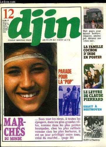 Djin N°12 : Marchés Du Monde - Lettre De Claude Pierrard - Salut À Beethoven - Spécial Pop ...
