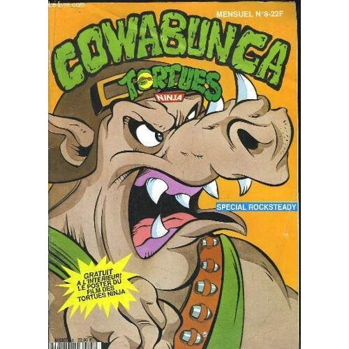 Tortues Ninja. Cowabunga. Special Rocksteady. Poster Du Film Tortues Ninja Fourni.