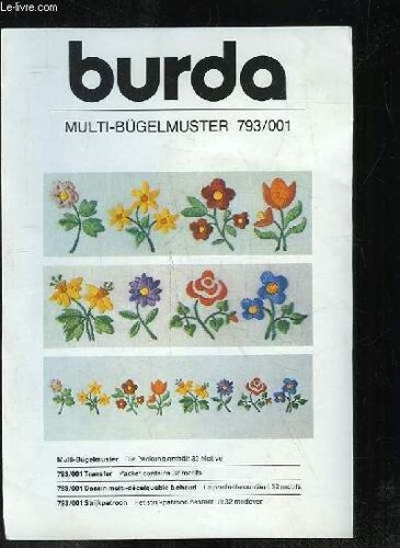 Dessin Multi Decalquable A Chaud. Texte En Francais Et En Allemand.