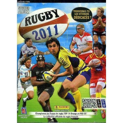 Album Vignettes Rugby 2011. Album Vierge.