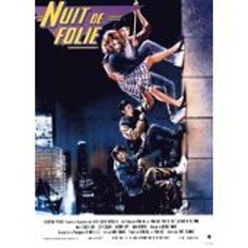 Nuit De Folie - A Night On The Town - Chris Columbus - Elisabeth Shue - Affiche De Cinéma Pliée 60x40 Cm