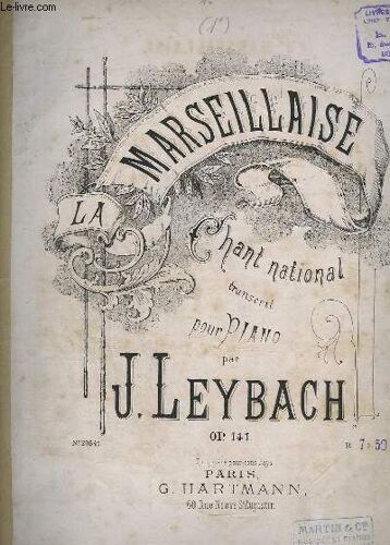 La Marseillaise - Chant National Pour Piano - Op.141 - N°20541.