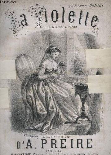 La Violette - Melodie Pour Mezzo-Soprano - Piano.