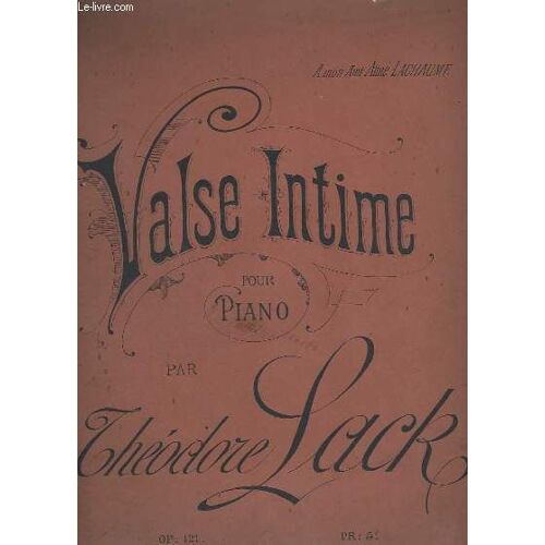 Valse Intime - Pour Piano - Op.121.