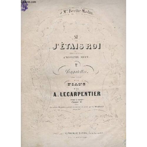 Si J'etais Roi - 205° Bagatelle - Pour Piano.