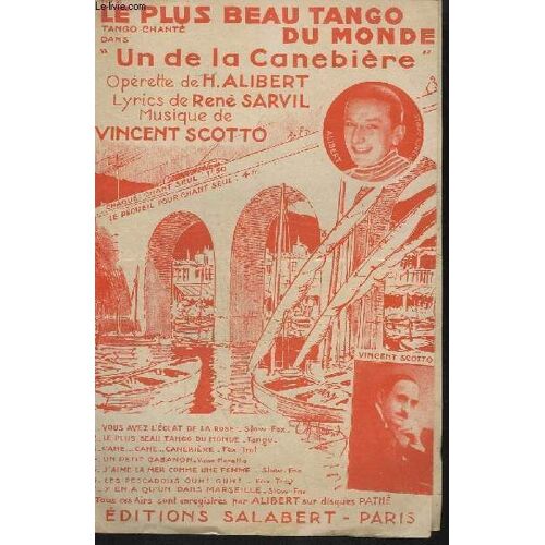 Le Plus Beau Tango Du Monde - N° 2 Dans Un De La Canebiere - Chant Seul.